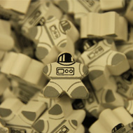 Astronaut Mega Meeples (19mm)