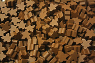 Brown Mini Meeples (12mm)