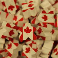 Canada Mega Meeples (19mm)