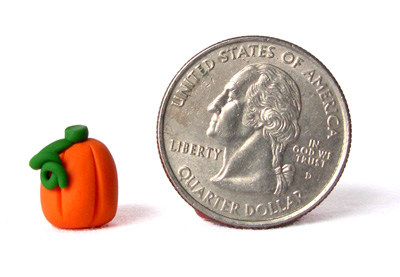 Polymer Clay Pumpkin Pieces (10 pack)