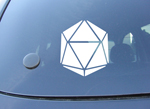 D20 Decal (4" wide)
