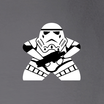 Full-Color Meeple Hoodie (Heroes & Villains Series) â€“ Space Trooper