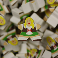 German Girl Mega Meeples (19mm)