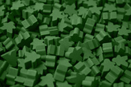 Green Mini Meeples (12mm)