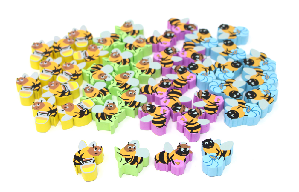 Honey Buzz Character Bees (44 pcs)
