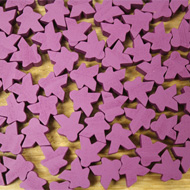 Bulk Purple Misfit Mini Meeples (12mm) - Bag of 250!