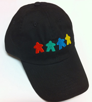 4 Meeples - Black Hat