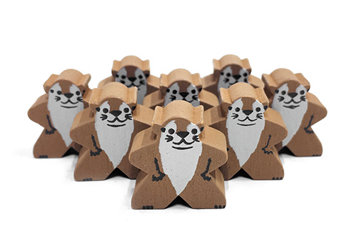 Otter - Individual Character Meeple