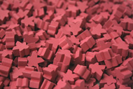 Pink Mini Meeples (12mm)