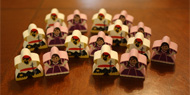 Pirates & Princesses 16-piece MegaMeeple Set (8 of each)