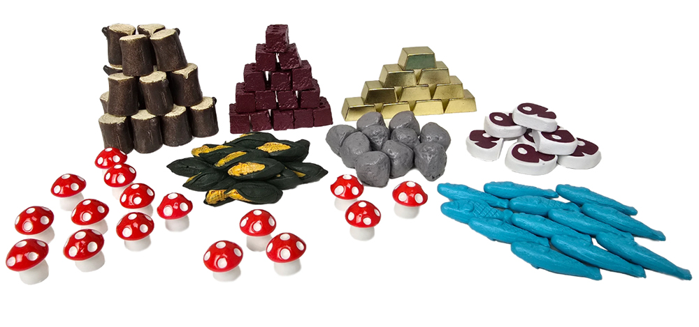 Realistic Resource Upgrade for Stone Age (109 pcs) - LAST ONE!