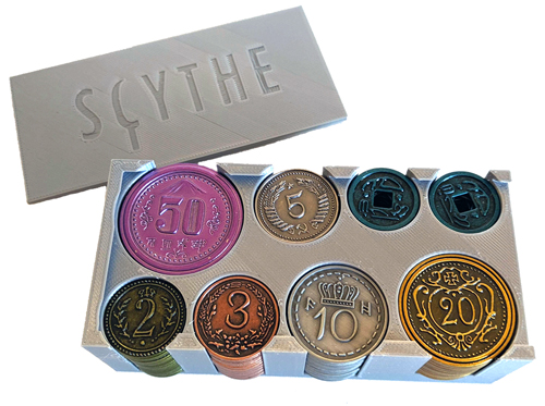 Nice & Sturdy Coin Box for Scythe Metal Coins (Coins available separately) - LAST ONE!