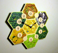 Settlers of Catan Clock