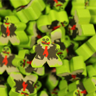 Zombie Mega Meeples (19mm)