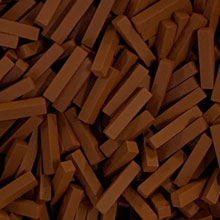 Thicker Brown Wooden Sticks (5.3 x 5.3 x 25mm)