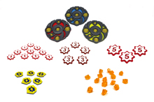 3D Printed Multicolor Upgrade Kit for Keyforge Core Set (42 pieces)