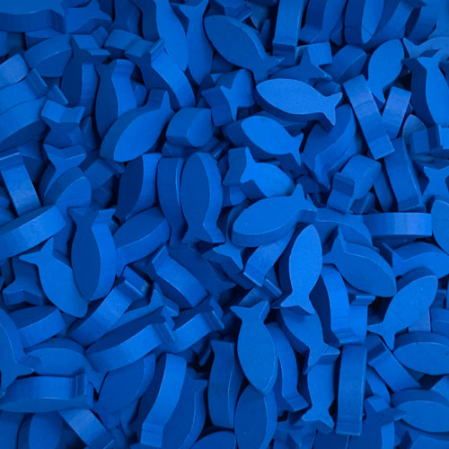 Fish Bits (Blue color)
