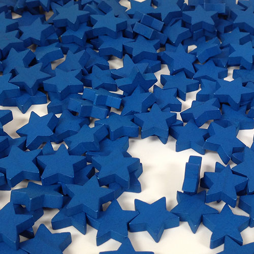 Blue Stars (15mm)