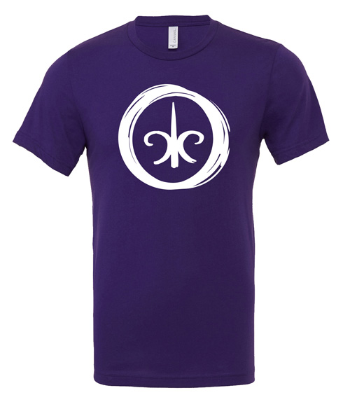 Charterstone: Purple Charter (Purple T-Shirt with White Logo)