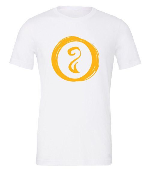 Charterstone: Yellow Charter (White T-Shirt with Yellow Logo)