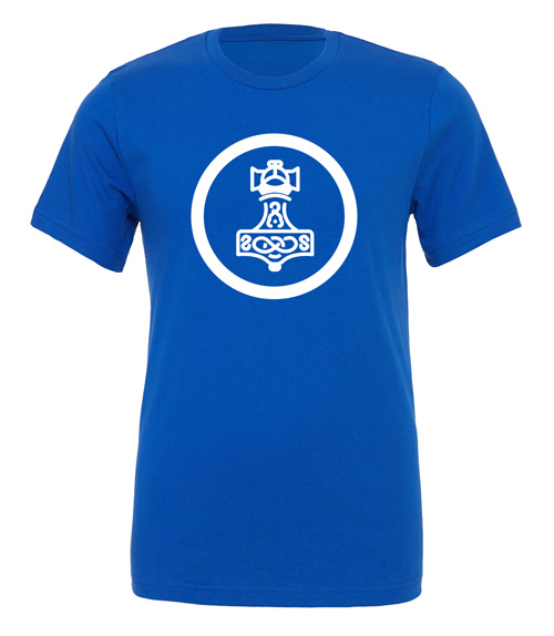 Scythe: Nordic Kingdoms (Blue T-Shirt with White Logo)
