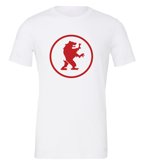 Scythe: Republic of Polania (White T-Shirt with Red Logo)