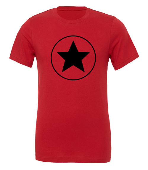 Scythe: Rusviet Union (Red T-Shirt with Black Logo)