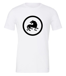 Scythe: Saxony Empire (White T-Shirt with Black Logo)
