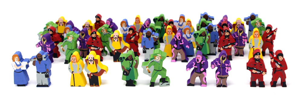 Expeditions (Base Game) Character Meeples (50 pcs)