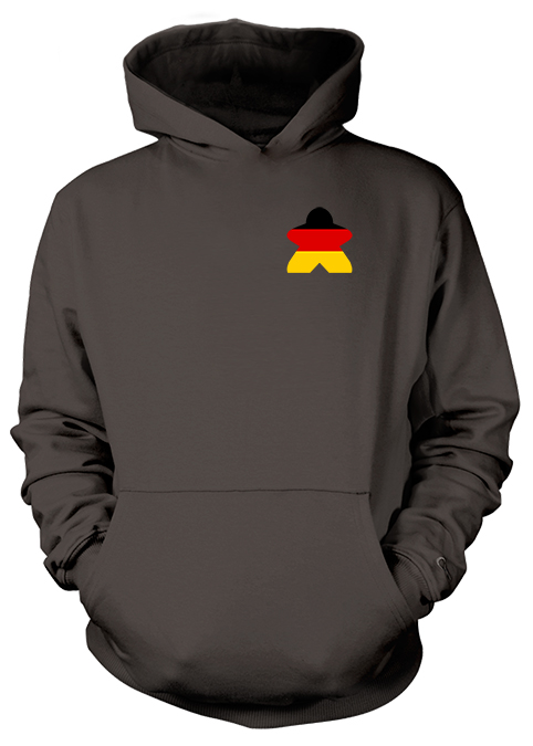 Full-Color Meeple Hoodie (Flag Series) - Germany