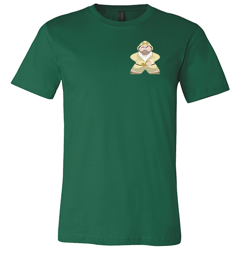 Full-Color Meeple T-Shirt (Character Series) – Professor Elemental