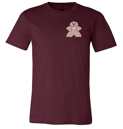 Full-Color Meeple T-Shirt (Animal Series) - Puppy