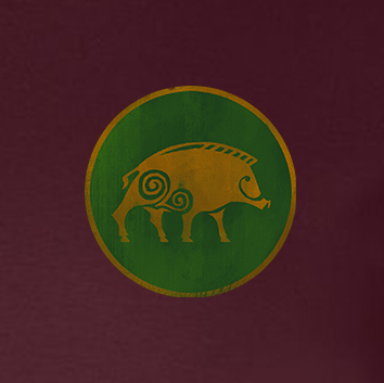 Full-Color Scythe Faction T-Shirt (Small Logo) - Clan Albion