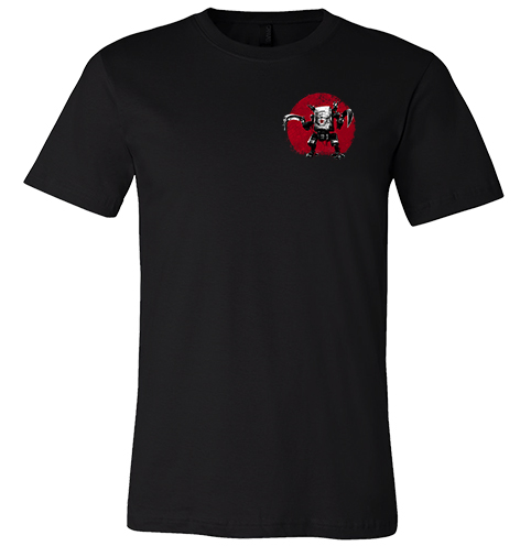 ON SALE: Rusviet Mech Black T-Shirt (Small Logo)