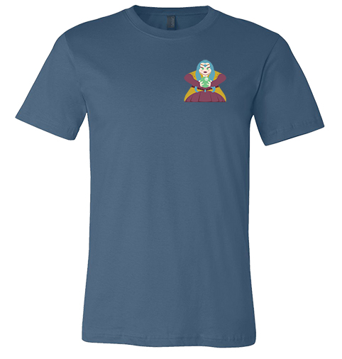 Full-Color Meeple T-Shirt (Character Series) - Seer