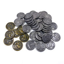 Set of Metal Coins for Feudum (50 pcs) - (Odd Bird Games)