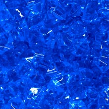 Blue (Translucent) Acrylic Gems (Large)