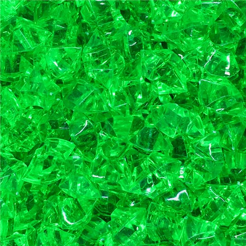 Green (Translucent) Acrylic Gem (Large)