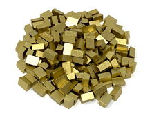 Gold Bar Bits (made of wood)