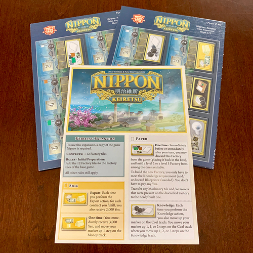 Nippon: Keiretsu Mini Expansion (What's Your Game?)