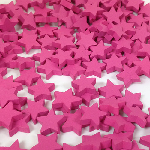 Pink Stars (15mm)
