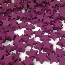 Purple Stars (15mm)