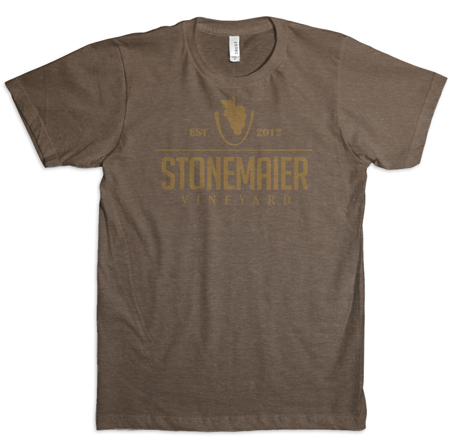 Stonemaier Vineyard [Heather Brown Tee] - expected to ship in July 2022