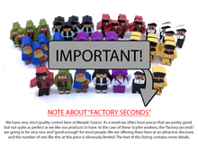 FACTORY SECONDS: Set of Worker Meeples for Scythe and Invaders From Afar (56 pcs)