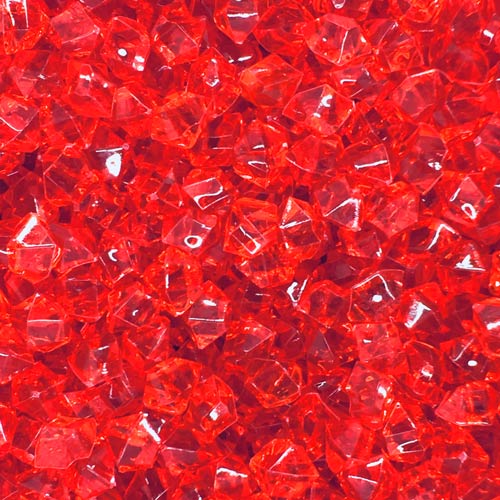 Red (Translucent) Acrylic Gem (Small)