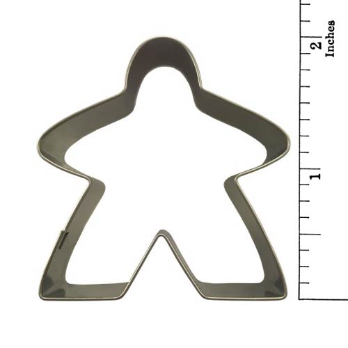 Meeple Cookie Cutter (2 inches, metal)