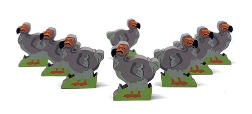 Dodo Meeples (8-pc set) - From 2020 Extended Series