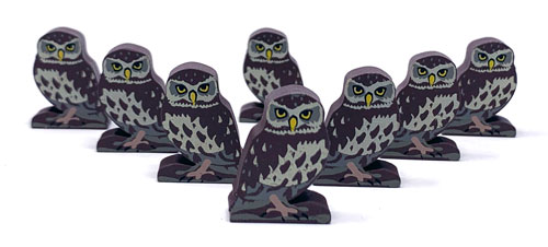 Little Owl Meeples (8-pc set)