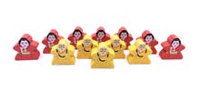 Character Meeple Set for Yedo (12 pcs)